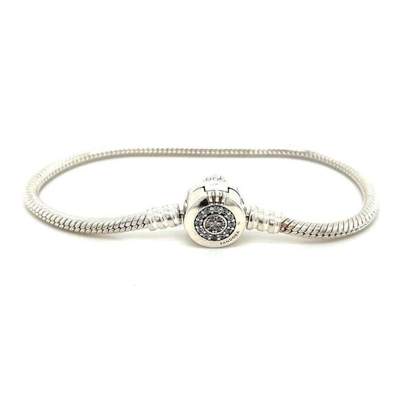 Pandora Cz Crown Clasp Bracelet - Picture 1 of 4